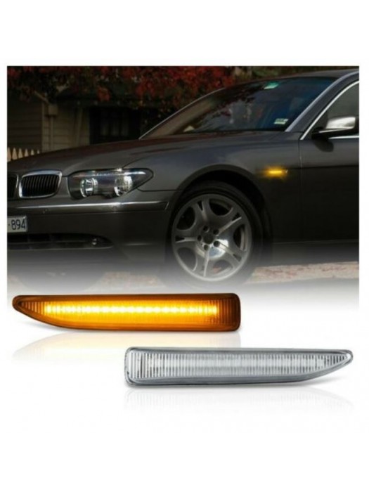 LED blinkry BMW 7 E65/66 - čiré 